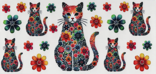Floral Cats