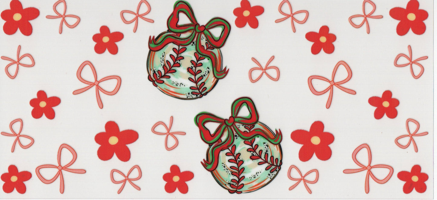 Baseballs w/Bows