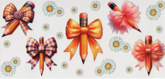 Pencils w/Bows - Wrap