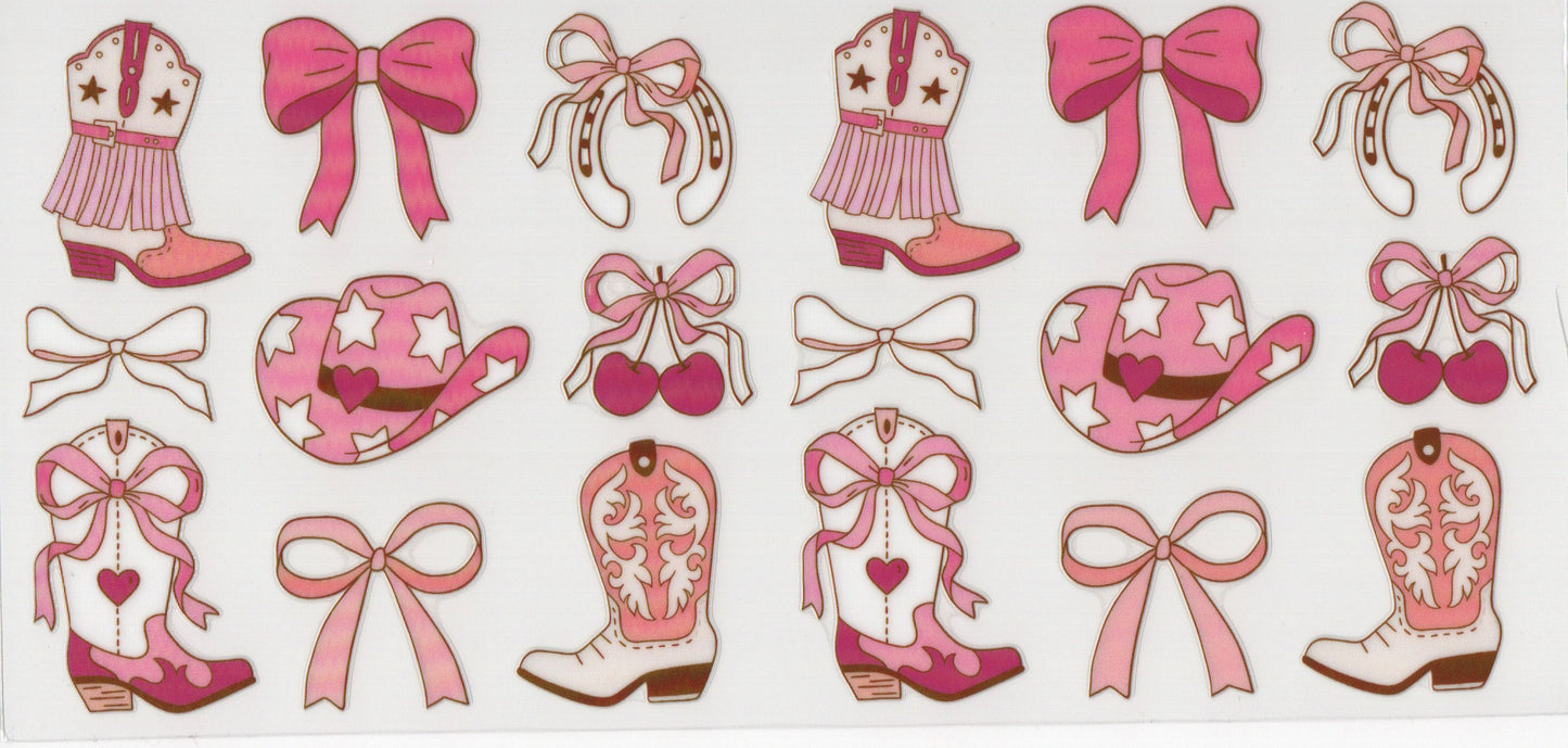 Pink Western Elements - Wrap
