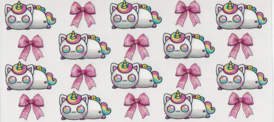 Unicorn w/Bows - Wrap