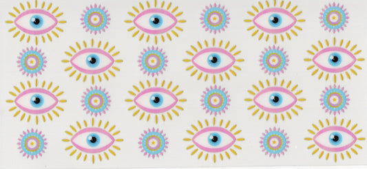 Pink Evil Eye - Wrap