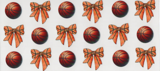 Basketballs & Bows - Wrap