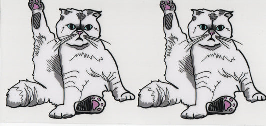 Cat w/Leg Up - Wrap