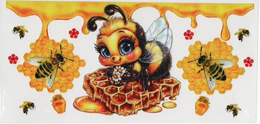Bee on Honeycomb - Wrap