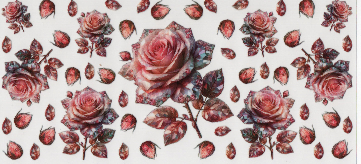 Rose Gold Roses - Wrap