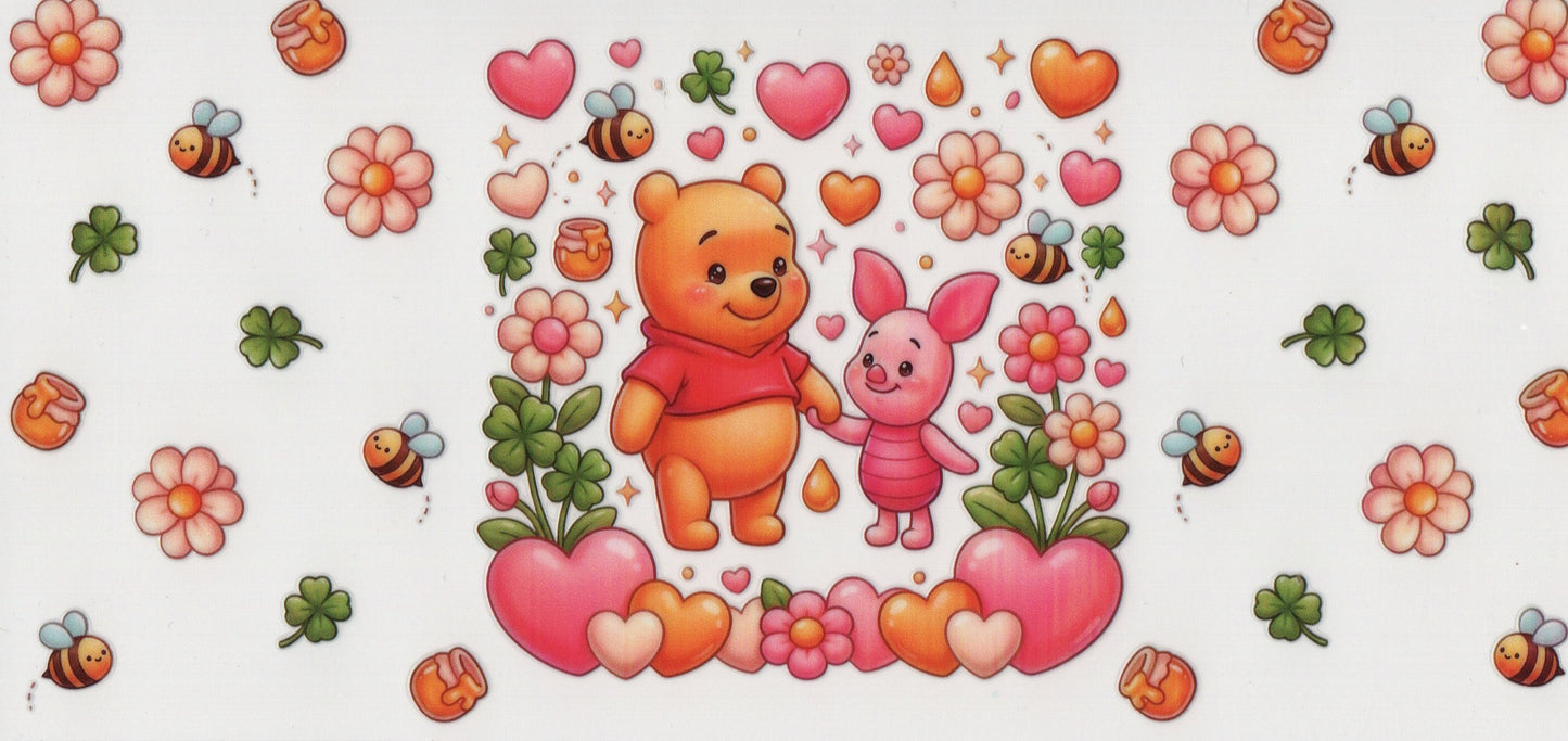 Yellow Bear & Piggy - Wrap