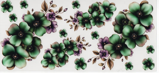 Green Blossoms - Wrap