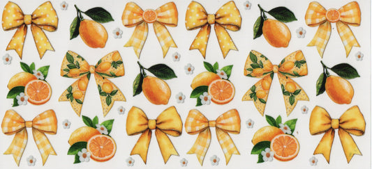 Lemons & Yellow Bows - Wrap