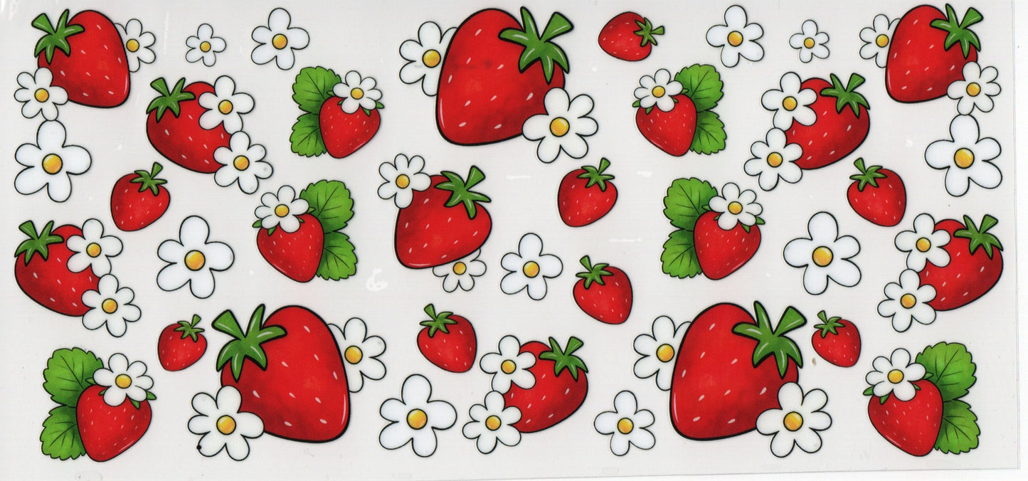 Strawberry Print - Wrap