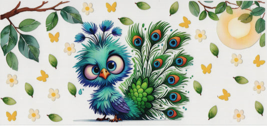 Crabby Peacock - Wrap