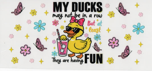 My Ducks Having Fun - Wrap