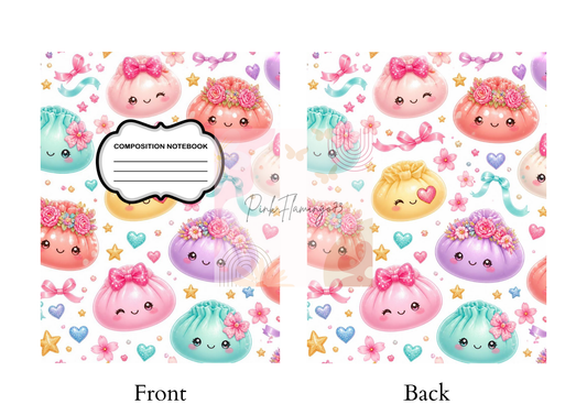 Dumplings & Bows - Comp Notebook Covers - Vinyl