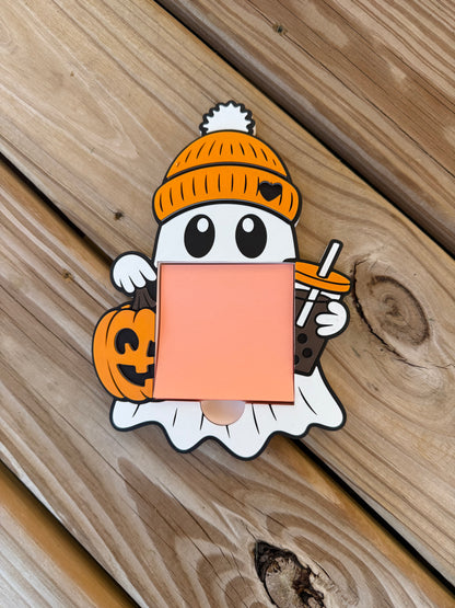 Coffee Ghost - Post It Note Holder