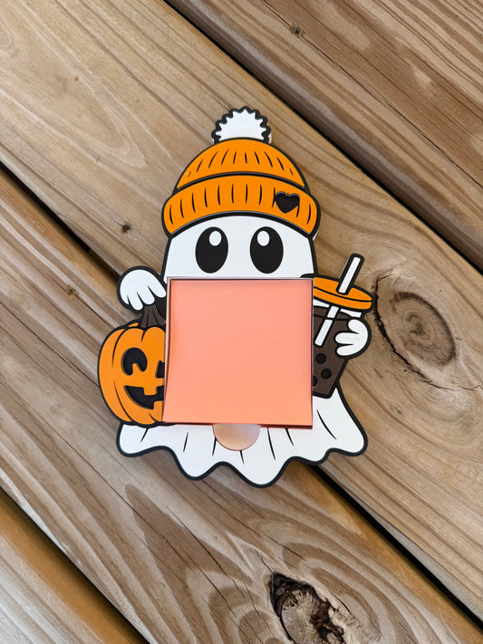 Coffee Ghost - Post It Note Holder