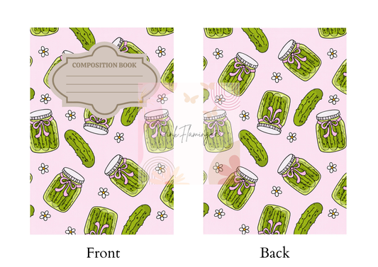 Pickle Jars - Comp Notebook Covers - Vinyl