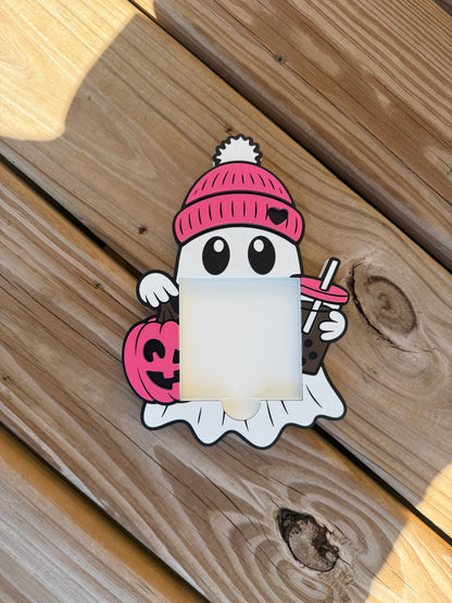 Coffee Ghost - Post It Note Holder