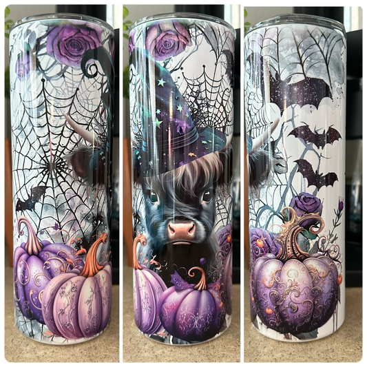 Witchy Black Cow - Tumbler