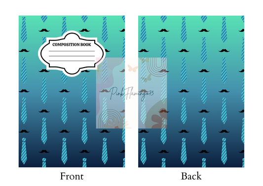 Neckties  - Comp Notebook Covers - Vinyl