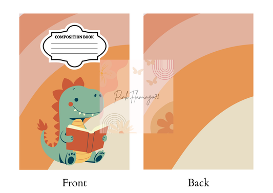 Dino  - Comp Notebook Covers - Vinyl