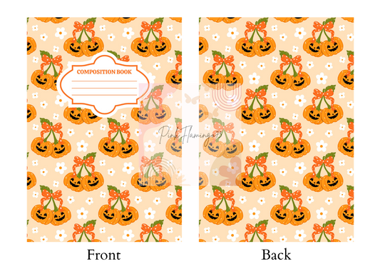 Pumpkin Cherries - Comp Notebook Covers - Vinyl