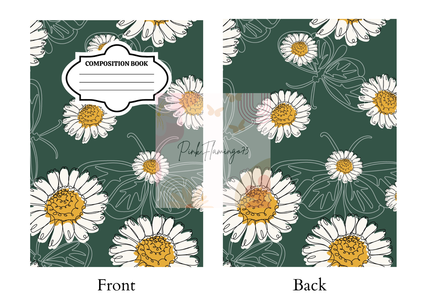 Daisy Green  - Comp Notebook Covers - Vinyl