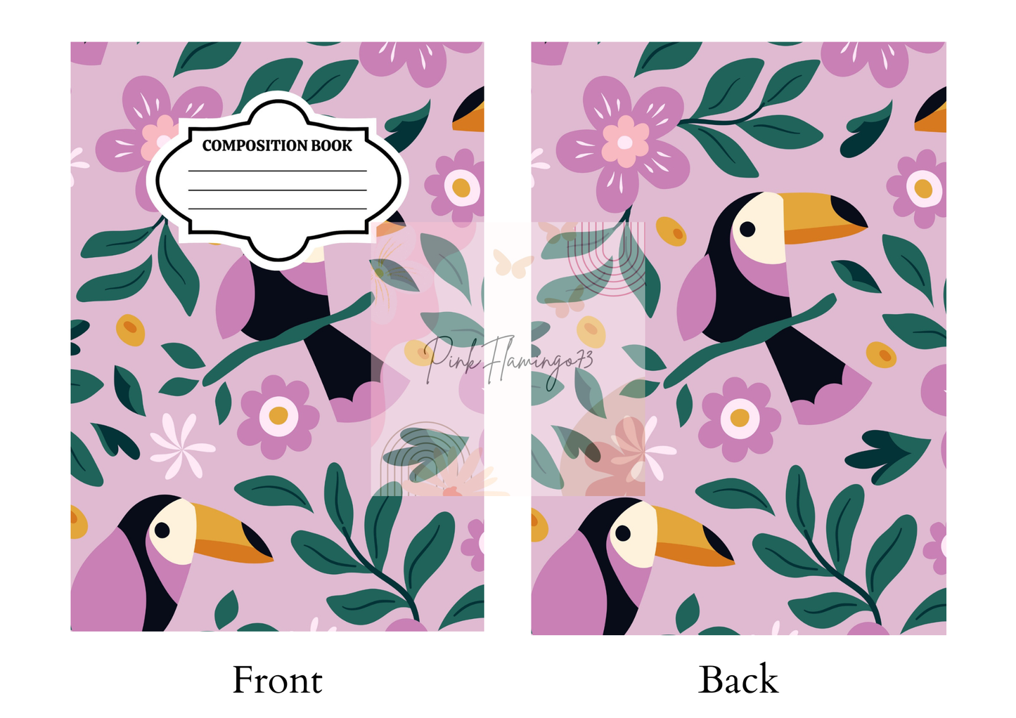Toucan  - Comp Notebook Covers - Vinyl