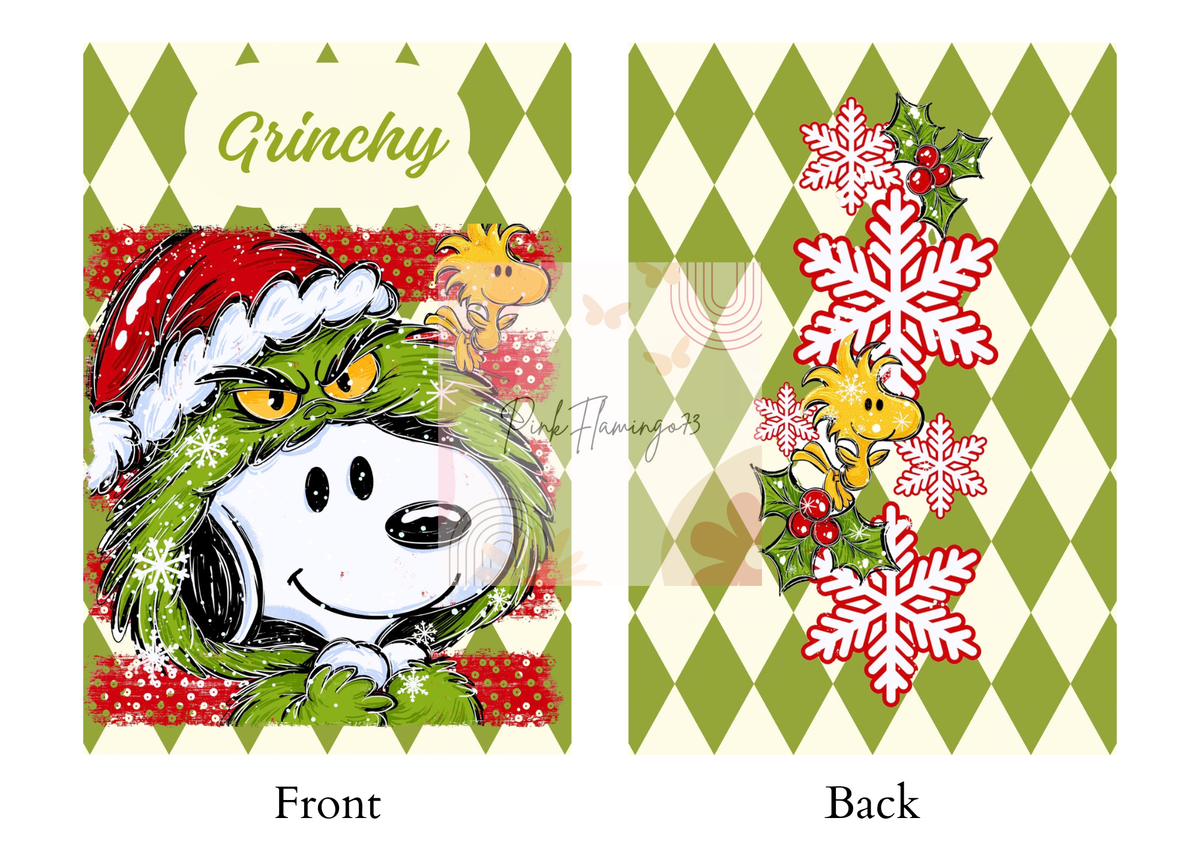Grinchy Snoop  - Comp Notebook Covers - Vinyl
