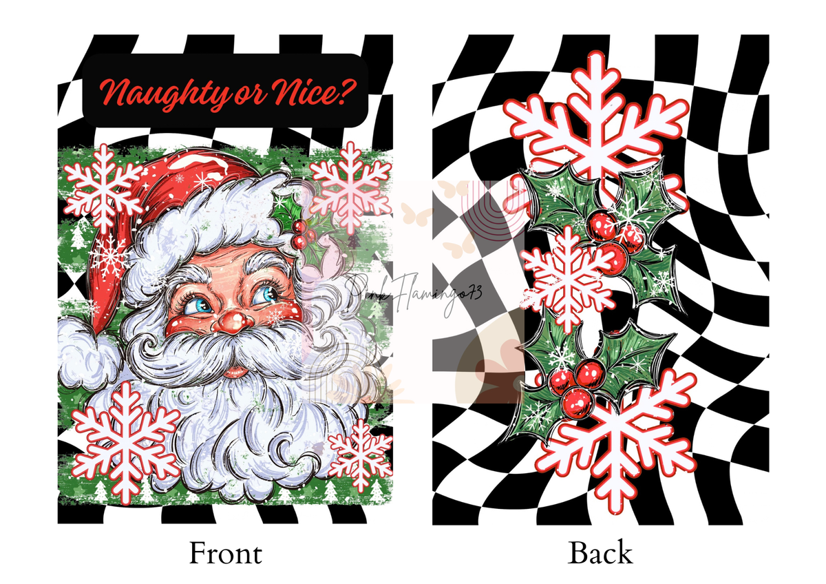 Red Santa  - Comp Notebook Covers - Vinyl