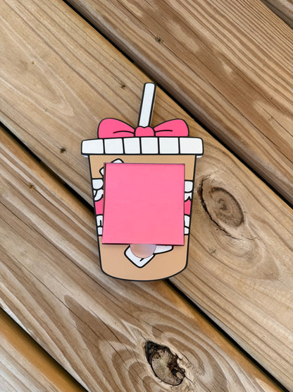 Iced Coffee - Post It Note Holder