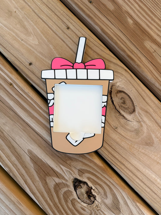 Iced Coffee - Post It Note Holder