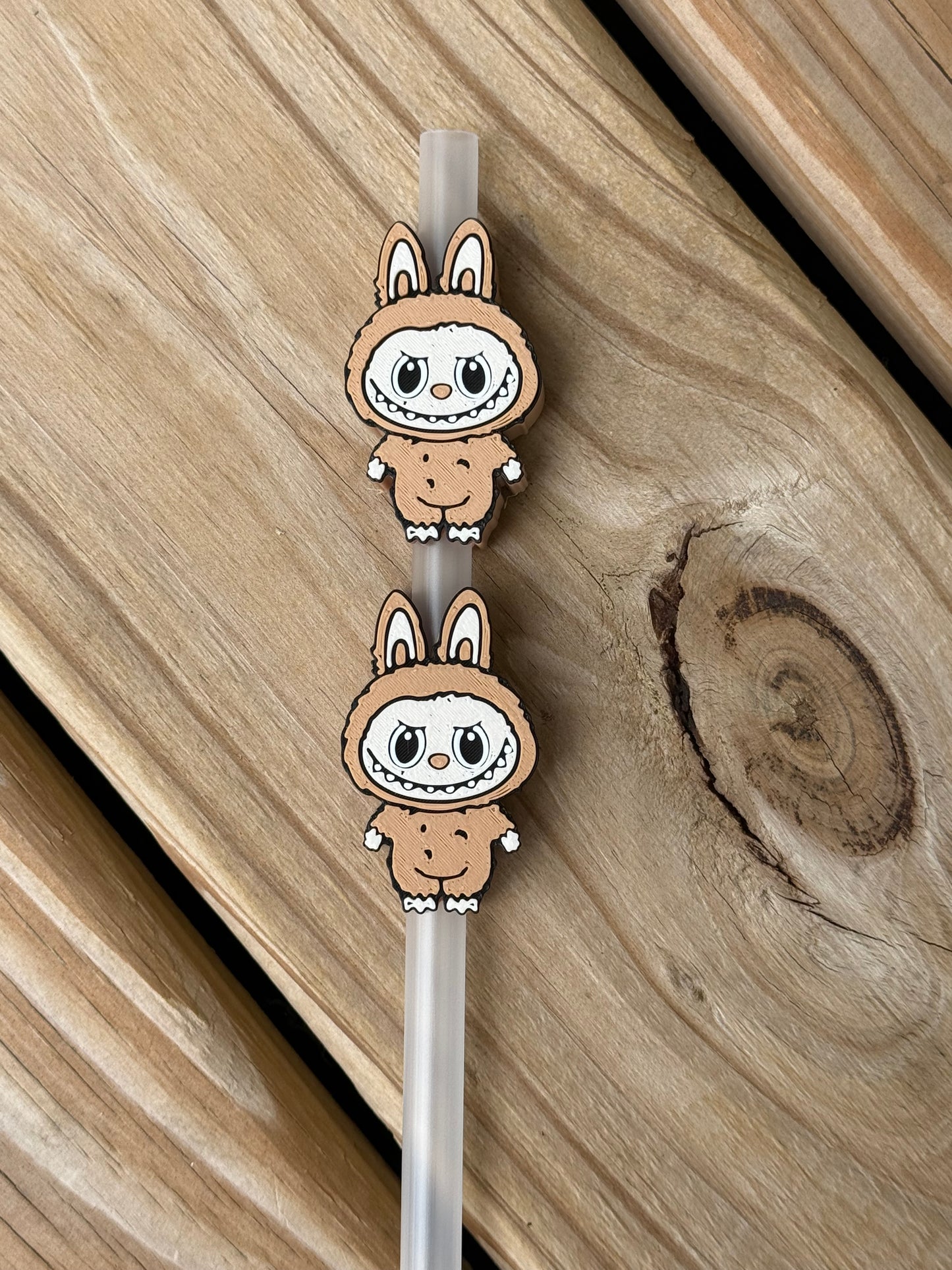 Labubu  - 3d Straw Topper