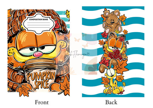 Fat Orange Cat  - Comp Notebook Covers - Vinyl