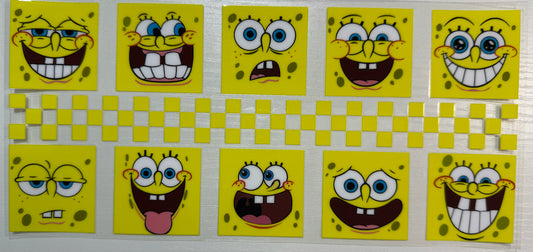 Characters (Sponge Squares) - Wrap