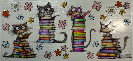 Reading (Cat Stacks) - Wrap