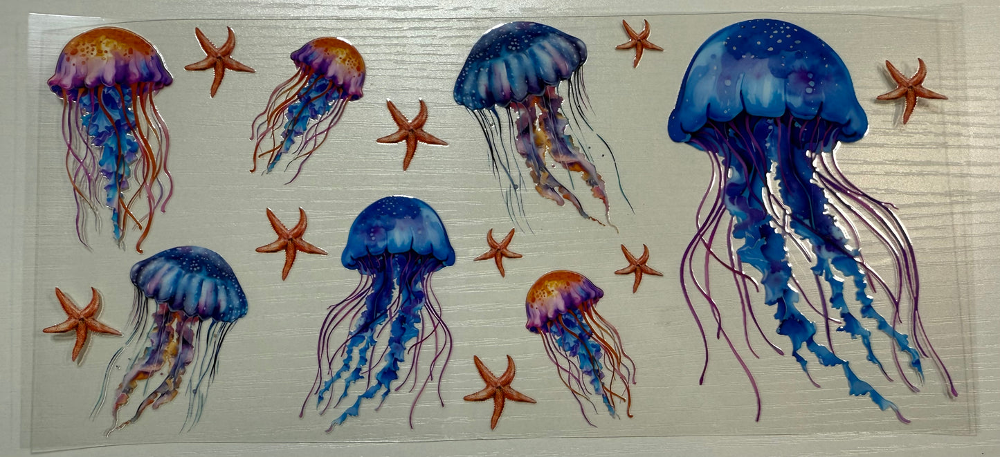 Jelly Fish Blue - Wrap