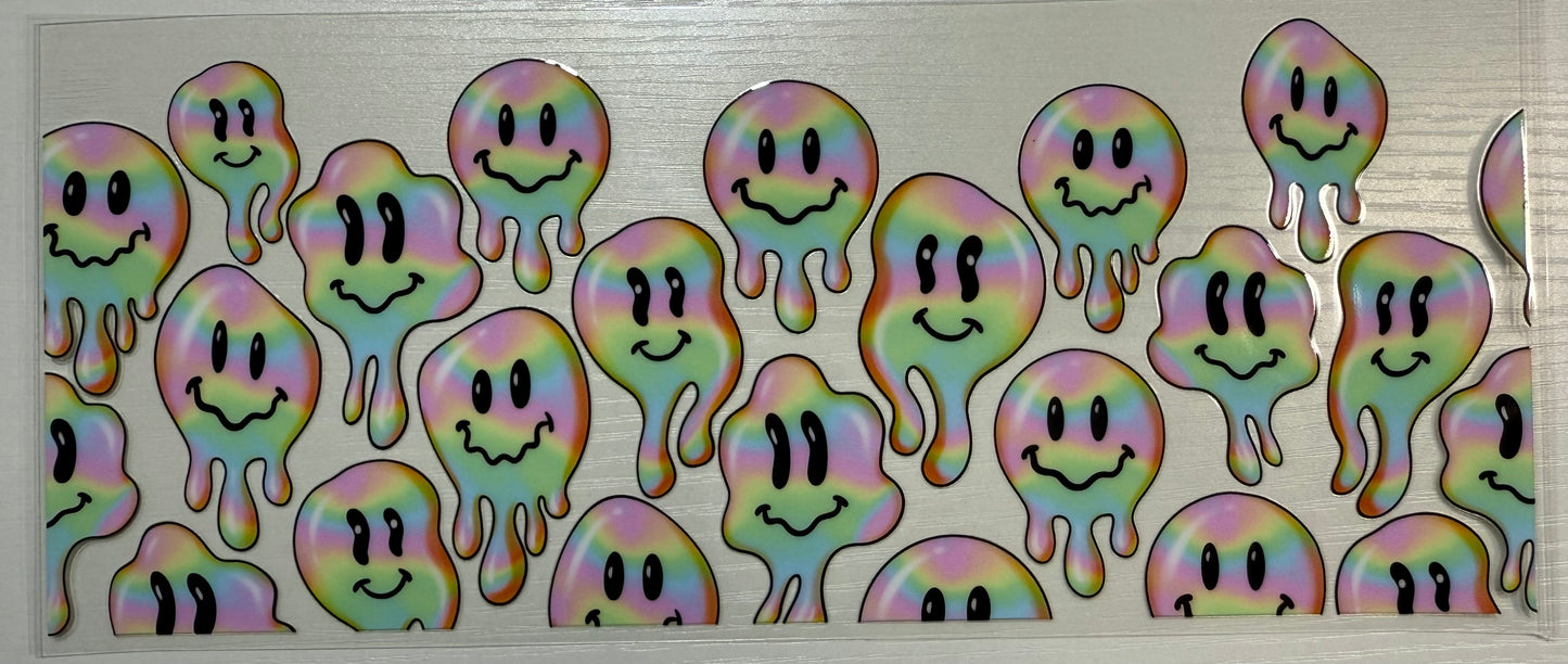 Smile (Pastel Drip) - Wrap