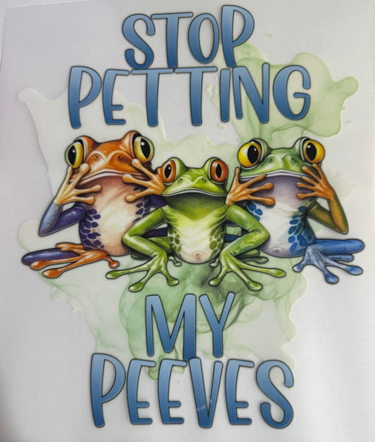 Frogs - My Peeves - DTF