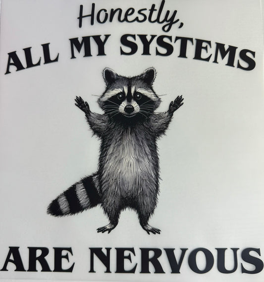 Raccoon - Systems Are Nervous - DTF