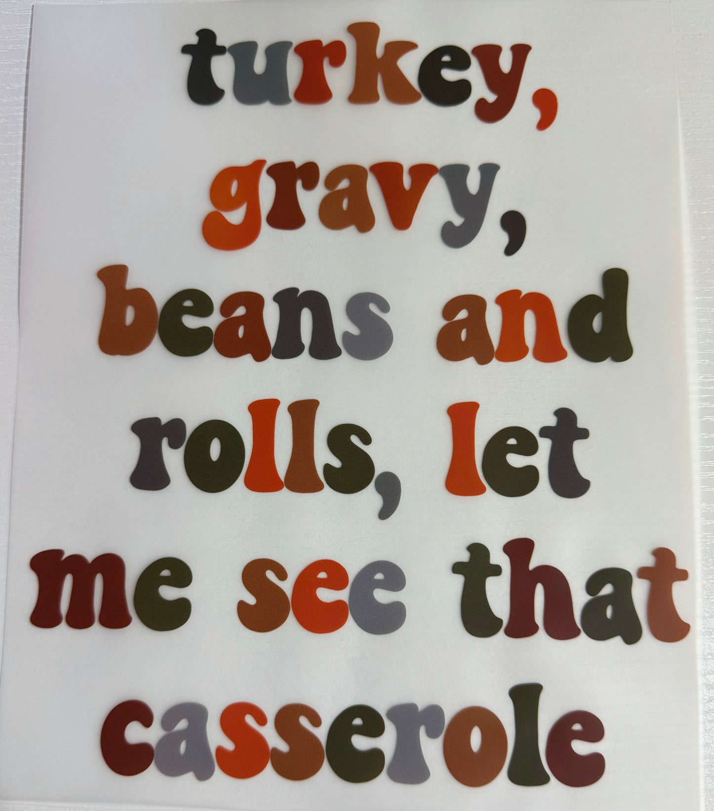 Thanksgiving Casserole - DTF