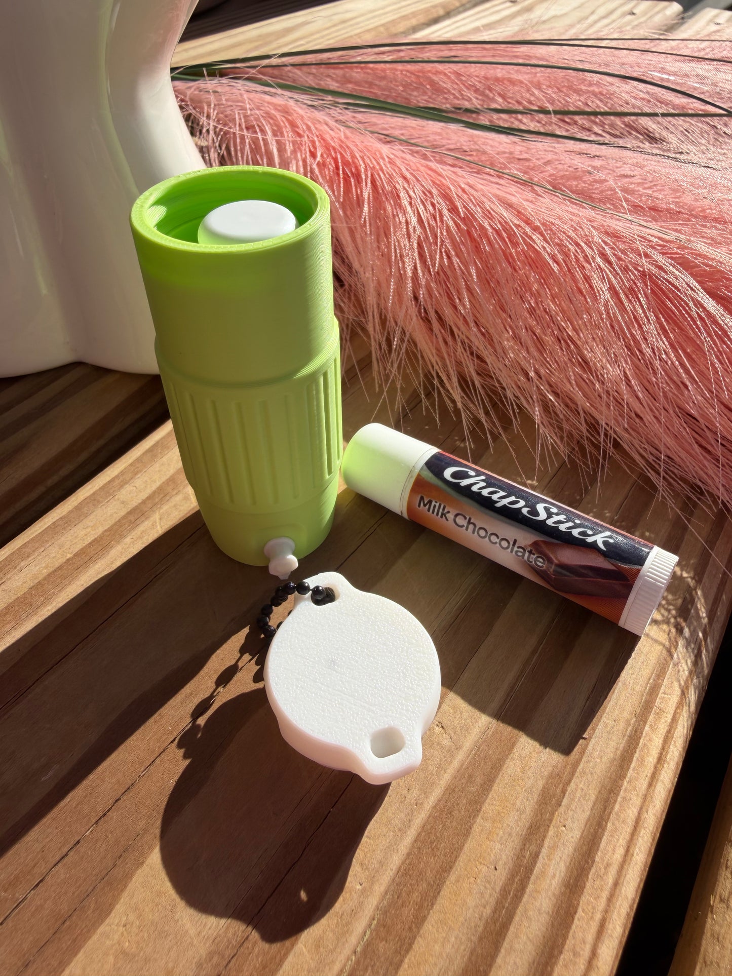 Cooler Chapstick Holder