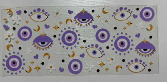 Evil Eye (Purple) - Wrap