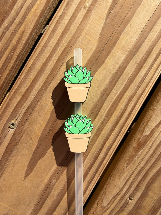 Succi Plant - 3d Straw Topper