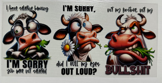 Cows w/ Sarcasm - Wrap