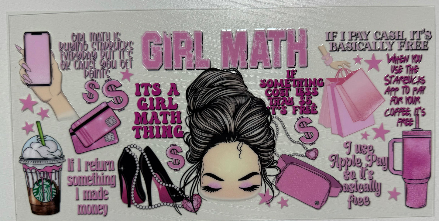 Girl Math - Wrap