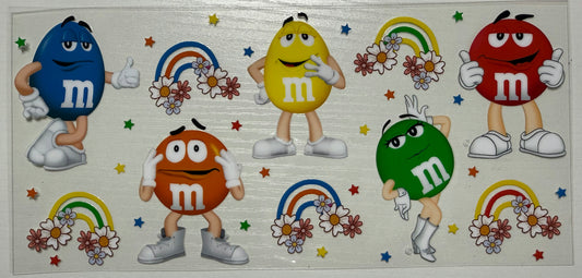 Characters (M&M Candy) - Wrap