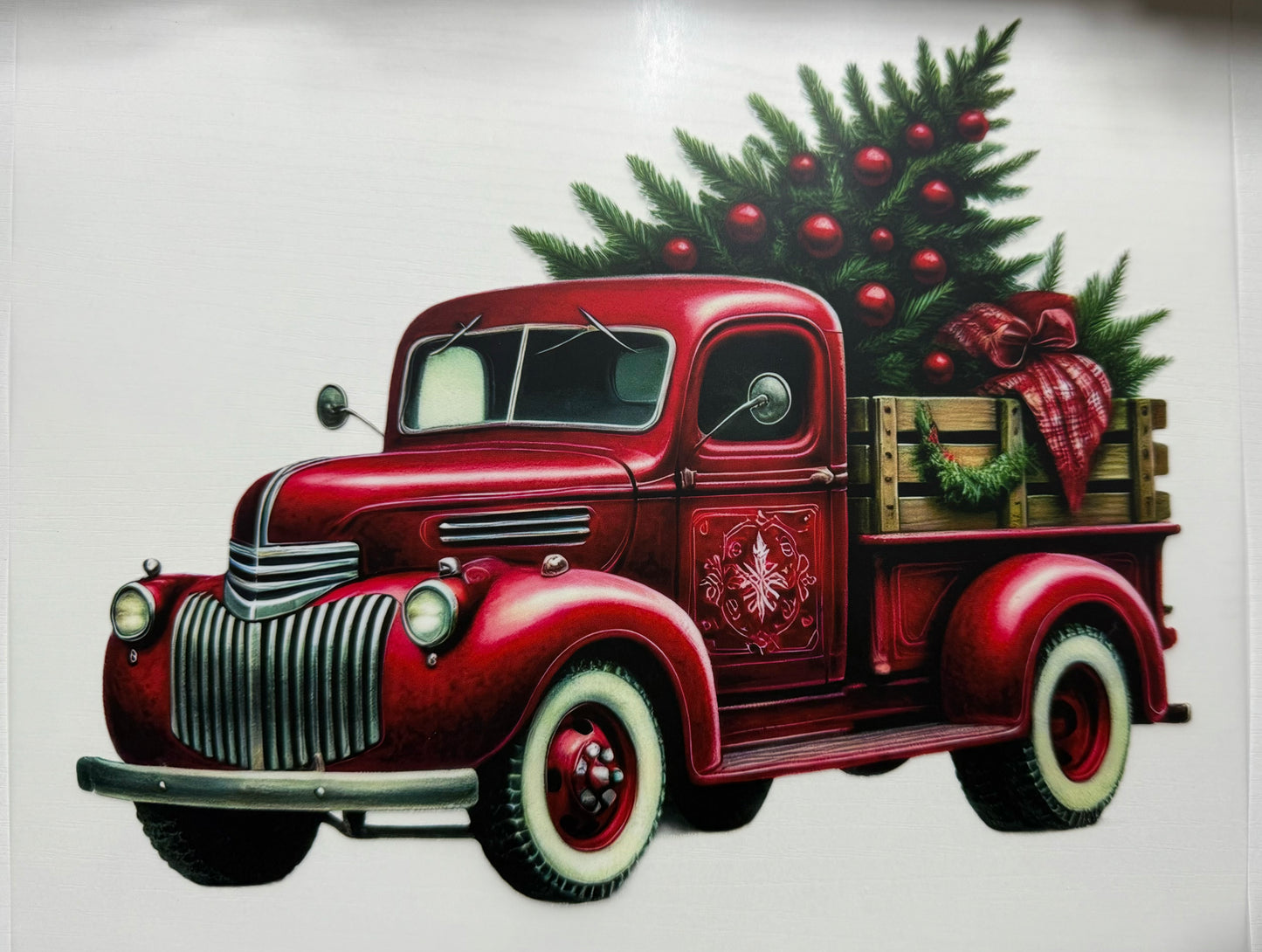 Christmas - Red Truck - DTF