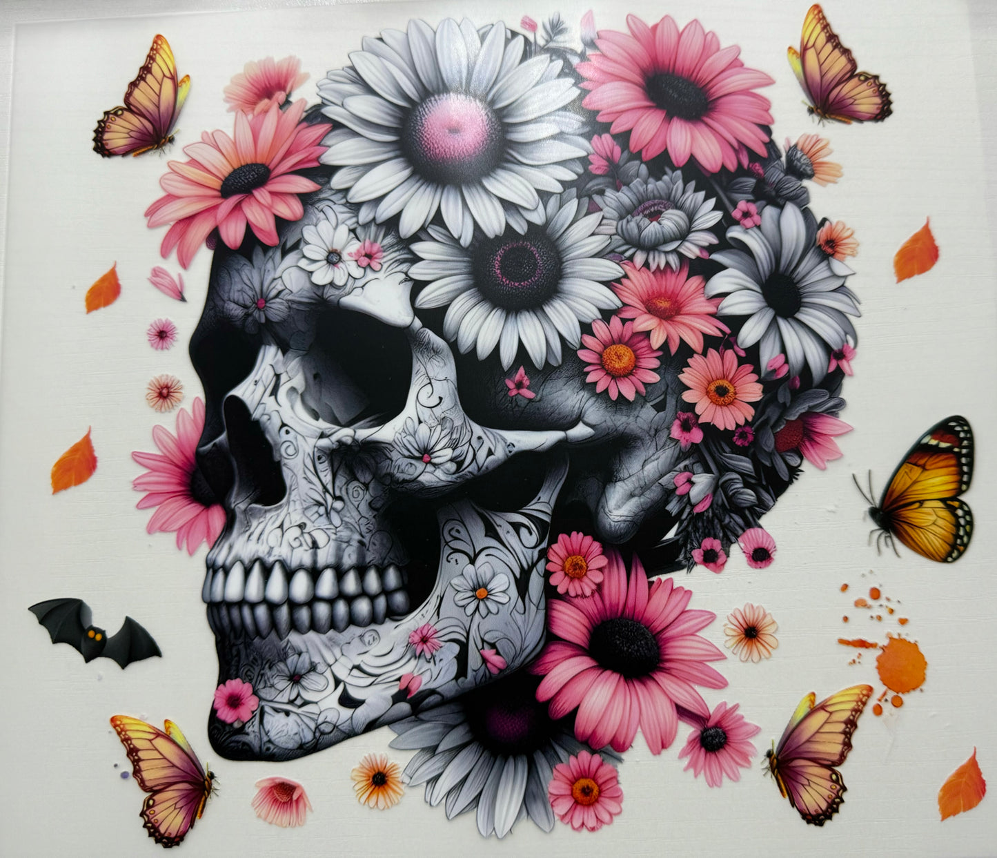 Floral Skull - DTF