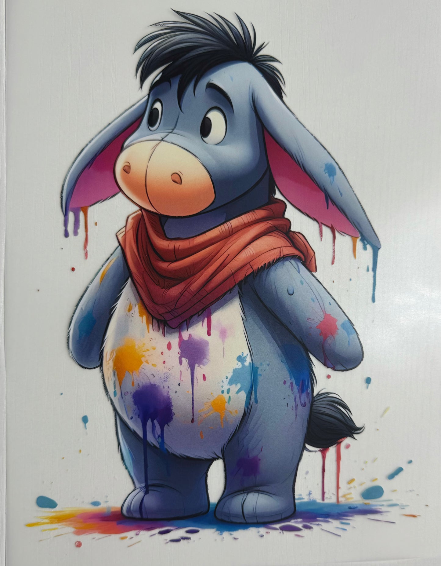 Eeyore Pain Splatter - DTF