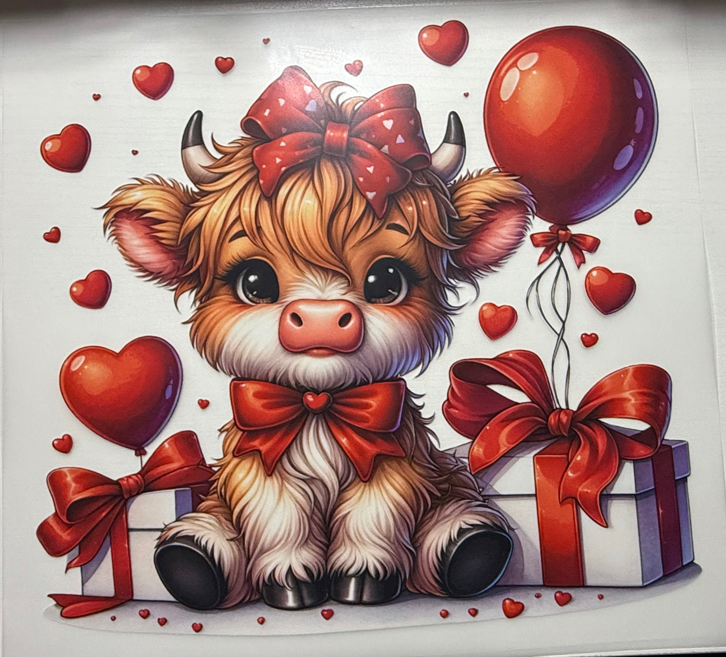 Valentine Cow - DTF